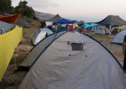 פסטיבל אור בכינרת בחום 38 מעלות בצל